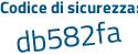 Il Codice di sicurezza è 1f segue 91584 il tutto attaccato senza spazi
