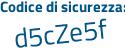 Il Codice di sicurezza è e597c poi eb il tutto attaccato senza spazi