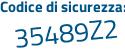 Il Codice di sicurezza è cZ poi 5fcc5 il tutto attaccato senza spazi