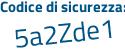 Il Codice di sicurezza è d2c6165 il tutto attaccato senza spazi