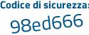 Il Codice di sicurezza è 4d5ffd4 il tutto attaccato senza spazi