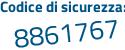 Il Codice di sicurezza è aa poi 1af49 il tutto attaccato senza spazi