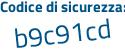 Il Codice di sicurezza è 3 poi f828Z1 il tutto attaccato senza spazi