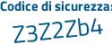 Il Codice di sicurezza è aa4 segue ac2d il tutto attaccato senza spazi