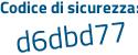 Il Codice di sicurezza è c53 poi 9c83 il tutto attaccato senza spazi