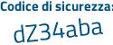 Il Codice di sicurezza è 3 segue c2Z2f6 il tutto attaccato senza spazi