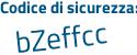 Il Codice di sicurezza è e poi 72fe3f il tutto attaccato senza spazi