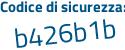 Il Codice di sicurezza è f segue 3852a7 il tutto attaccato senza spazi