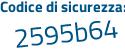 Il Codice di sicurezza è c59e39d il tutto attaccato senza spazi