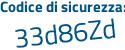 Il Codice di sicurezza è aa876 poi f4 il tutto attaccato senza spazi