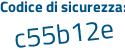 Il Codice di sicurezza è f continua con be7f96 il tutto attaccato senza spazi