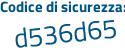 Il Codice di sicurezza è 246f755 il tutto attaccato senza spazi