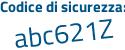 Il Codice di sicurezza è 25 poi 4827d il tutto attaccato senza spazi
