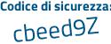 Il Codice di sicurezza è c8eefbb il tutto attaccato senza spazi