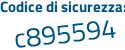 Il Codice di sicurezza è 9e9341b il tutto attaccato senza spazi