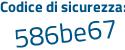 Il Codice di sicurezza è 3f6cd segue Ze il tutto attaccato senza spazi
