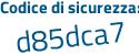 Il Codice di sicurezza è 4eaa continua con cec il tutto attaccato senza spazi