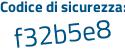 Il Codice di sicurezza è d continua con be8b46 il tutto attaccato senza spazi