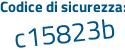 Il Codice di sicurezza è Zd6 segue 9aba il tutto attaccato senza spazi