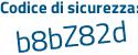 Il Codice di sicurezza è 5f38e11 il tutto attaccato senza spazi