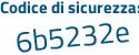 Il Codice di sicurezza è ec3b8a4 il tutto attaccato senza spazi