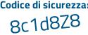 Il Codice di sicurezza è ed24 segue 27b il tutto attaccato senza spazi
