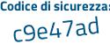 Il Codice di sicurezza è d6a1a61 il tutto attaccato senza spazi