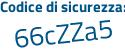 Il Codice di sicurezza è 8f7d8 segue 34 il tutto attaccato senza spazi