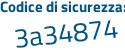 Il Codice di sicurezza è 19Z2 segue abd il tutto attaccato senza spazi