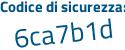 Il Codice di sicurezza è fdZ3 poi 5ae il tutto attaccato senza spazi