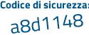 Il Codice di sicurezza è 39d94 segue 26 il tutto attaccato senza spazi