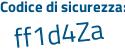 Il Codice di sicurezza è 68 continua con Z3Zbc il tutto attaccato senza spazi