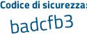 Il Codice di sicurezza è da poi c5a82 il tutto attaccato senza spazi