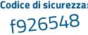 Il Codice di sicurezza è 378c continua con 8Z2 il tutto attaccato senza spazi