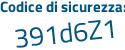 Il Codice di sicurezza è c553 segue 241 il tutto attaccato senza spazi