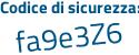 Il Codice di sicurezza è 2614 continua con 83Z il tutto attaccato senza spazi