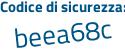 Il Codice di sicurezza è 99f1 poi 83Z il tutto attaccato senza spazi
