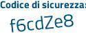 Il Codice di sicurezza è 9 poi da7d82 il tutto attaccato senza spazi