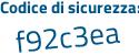 Il Codice di sicurezza è 51ccc4a il tutto attaccato senza spazi