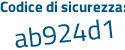 Il Codice di sicurezza è 14ee9c9 il tutto attaccato senza spazi