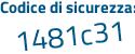 Il Codice di sicurezza è fcZ poi Z46c il tutto attaccato senza spazi