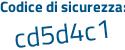 Il Codice di sicurezza è 39b12 poi 58 il tutto attaccato senza spazi