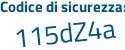 Il Codice di sicurezza è ca2c949 il tutto attaccato senza spazi