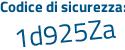 Il Codice di sicurezza è 9c3d poi 76c il tutto attaccato senza spazi