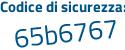 Il Codice di sicurezza è 3cc8 segue 79Z il tutto attaccato senza spazi