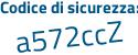 Il Codice di sicurezza è 8a8fb56 il tutto attaccato senza spazi