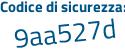 Il Codice di sicurezza è 63 continua con ba974 il tutto attaccato senza spazi