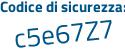 Il Codice di sicurezza è 2b437e3 il tutto attaccato senza spazi