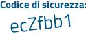 Il Codice di sicurezza è 3a2 segue dZcc il tutto attaccato senza spazi