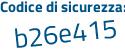 Il Codice di sicurezza è 564 continua con cfcd il tutto attaccato senza spazi